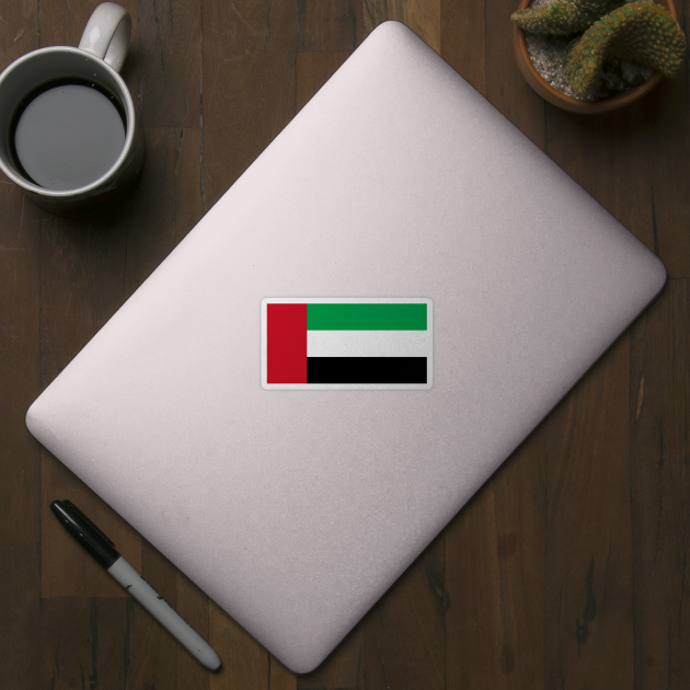 Flag of United Arab Emirates by COUNTRY FLAGS